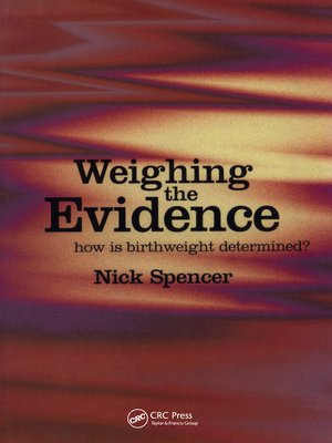 cover image of Weighing the Evidence